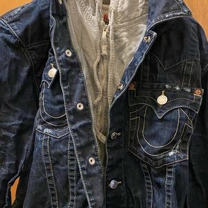 True religion hoodie Jean jacket(SOLD)